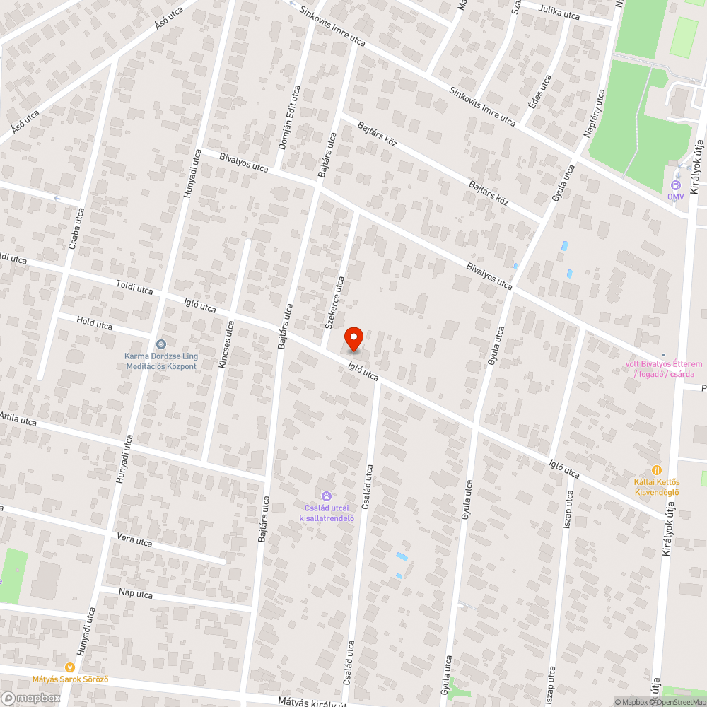 Hatalmas fű bejelentés helye