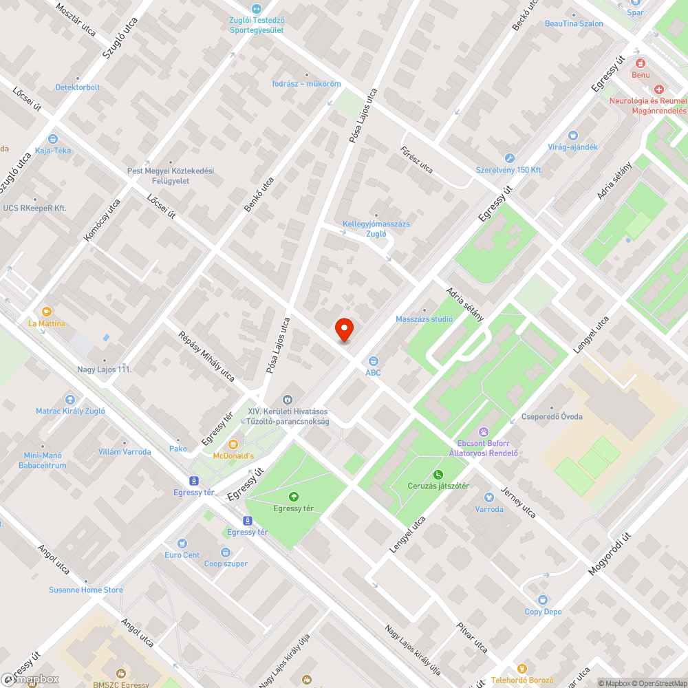 Magas bejelentés helye