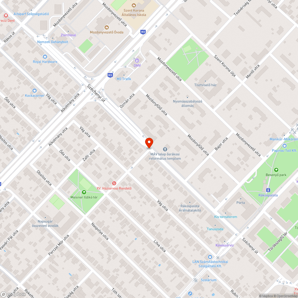 Beszakadt ereszcsatorna bejelentés helye