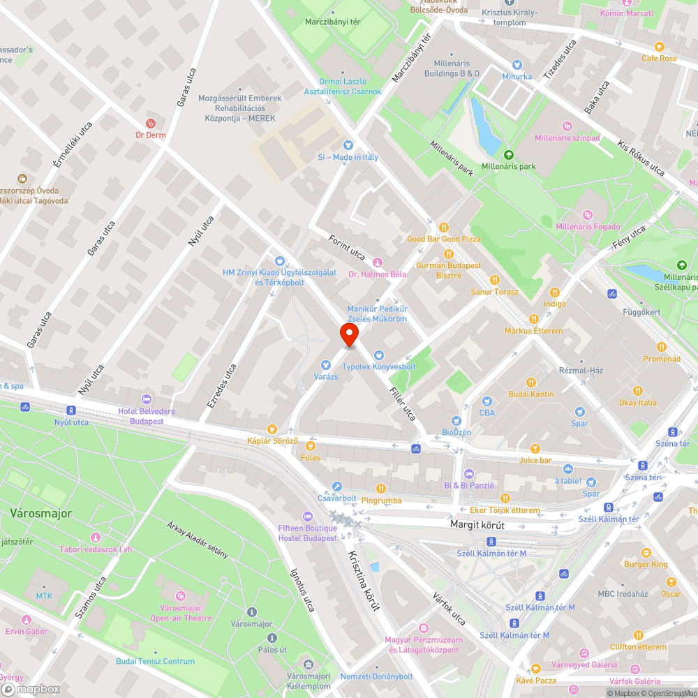 veszélyes aszfalt bejelentés helye