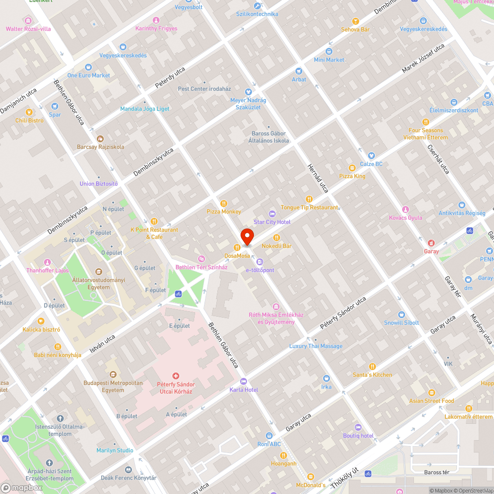 Felbontott járdaburkolat bejelentés helye