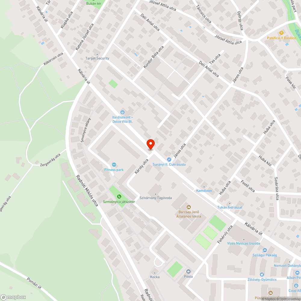 Megrongálódott, balesetveszélyes akna fedél bejelentés helye