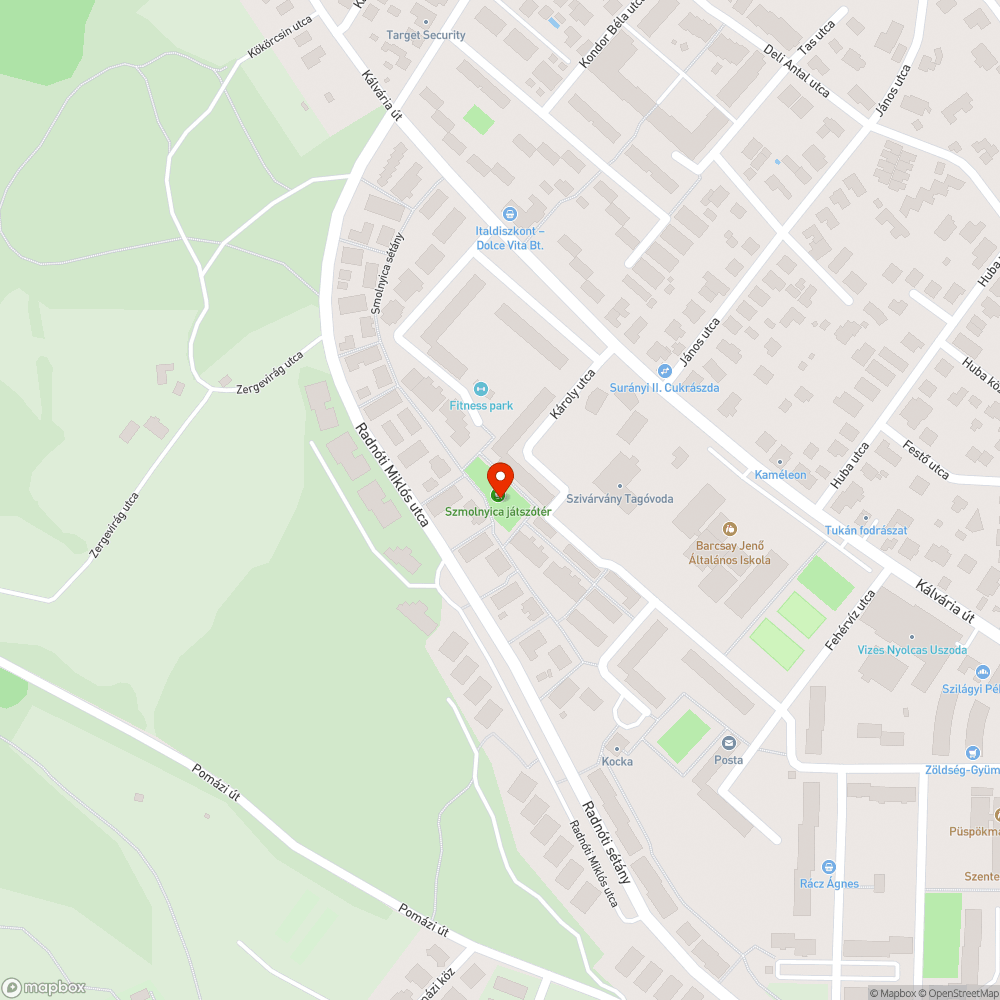 Leszakadt hinta bejelentés helye