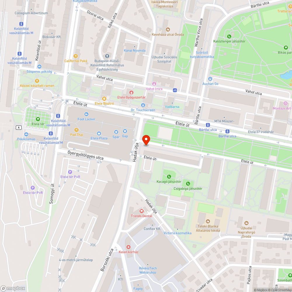 Konténer ürítés bejelentés helye