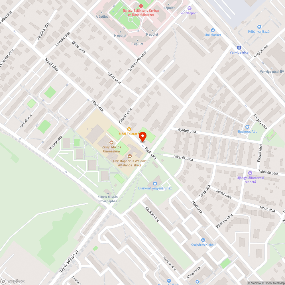 Falevelekkel teli víznyelő bejelentés helye