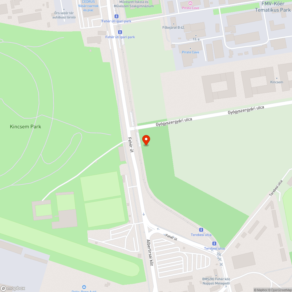 Letört fa bejelentés helye