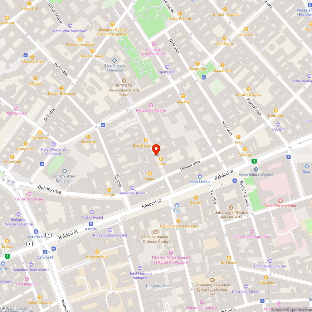 Megállni tilos bejelentés helye