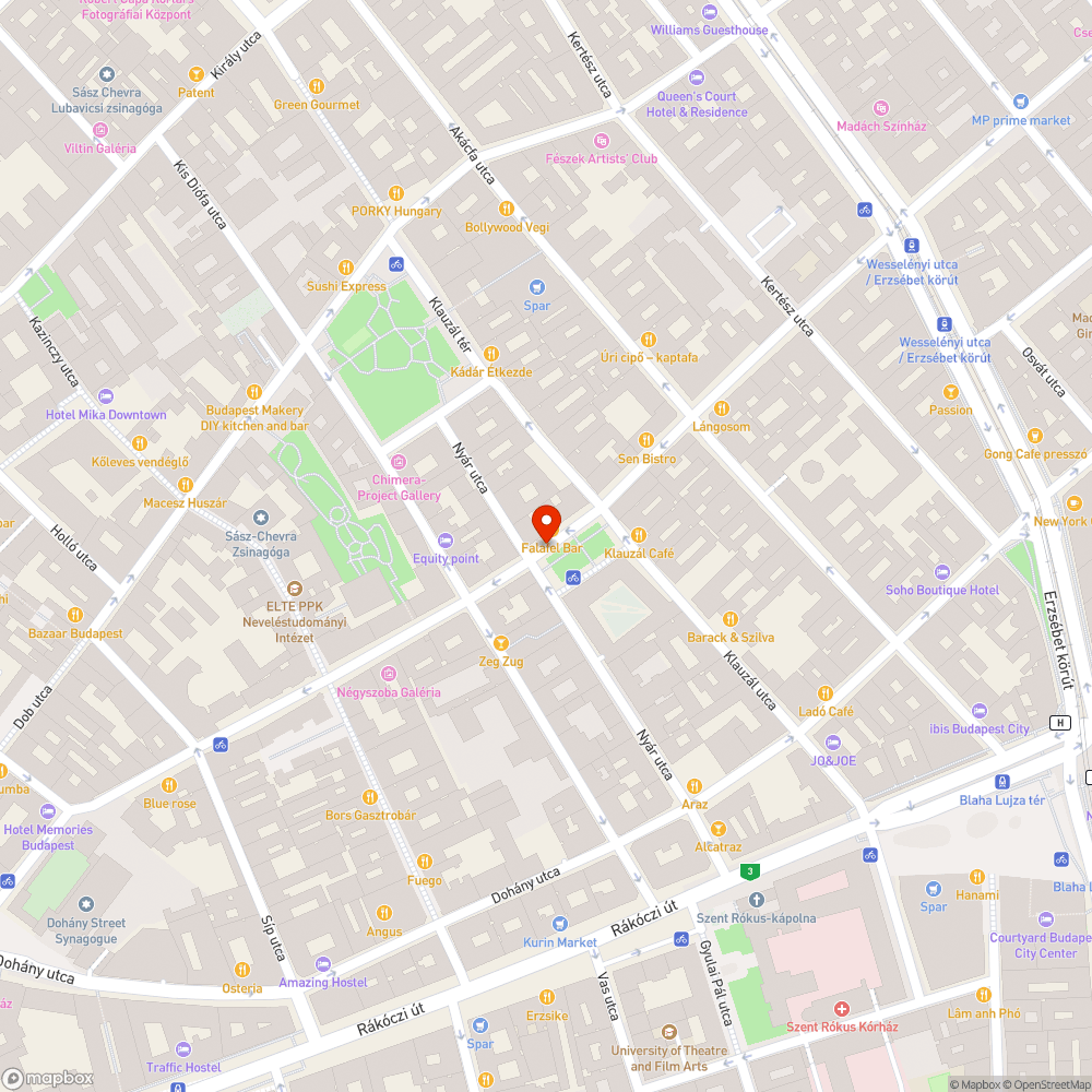 Behajtani tilos bejelentés helye