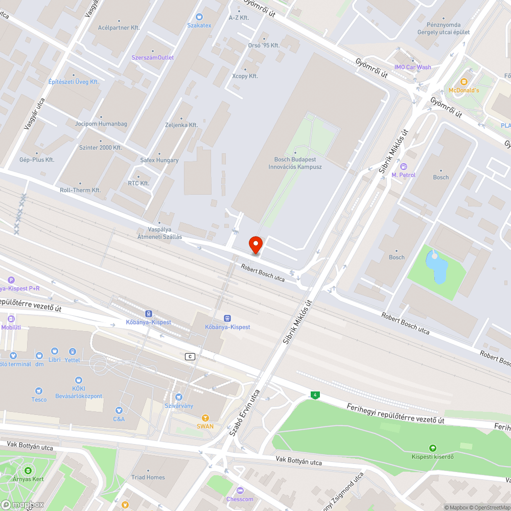 Kerékpárutat jelző tábla bejelentés helye