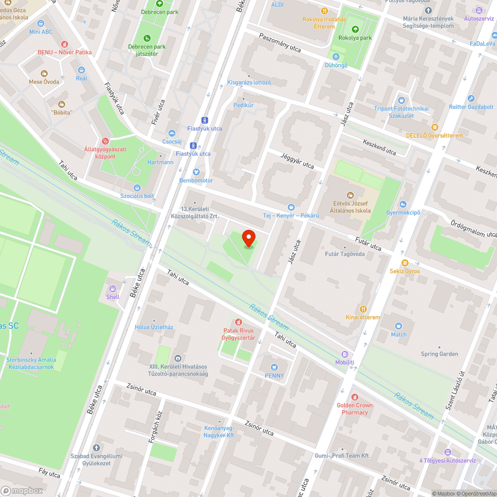 Üreges beszakadás bejelentés helye