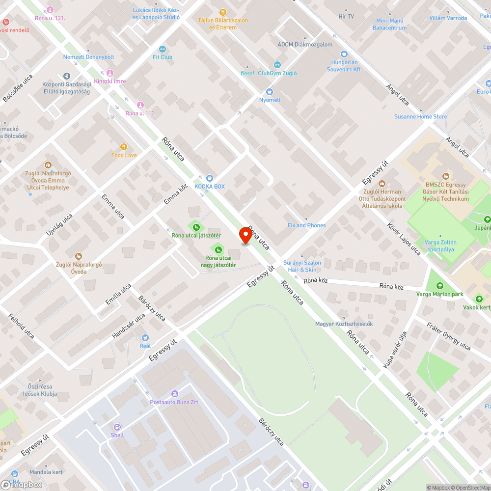 kiszáradt fa bejelentés helye