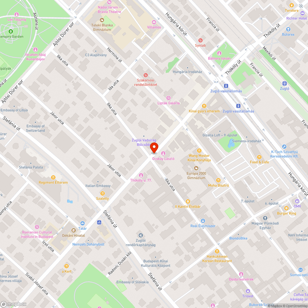 Beszakadt mellette bejelentés helye