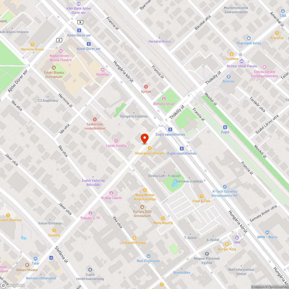 Autók a járdán bejelentés helye