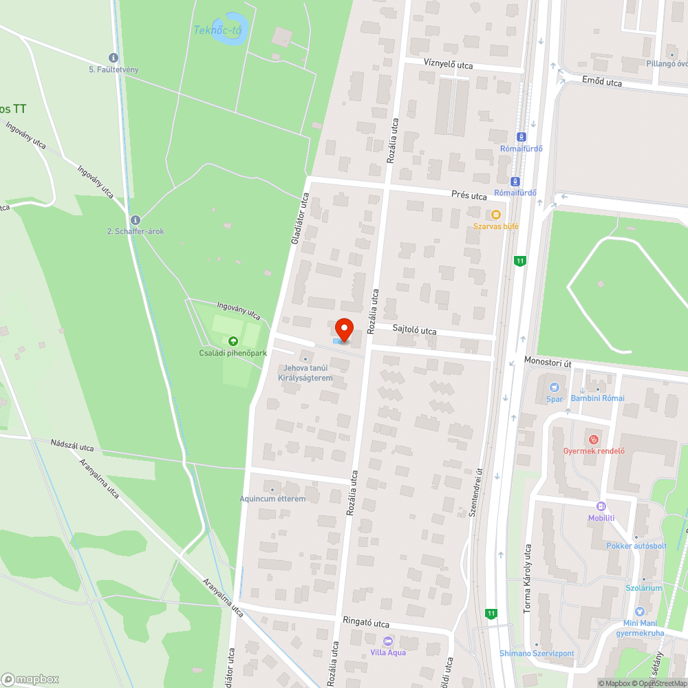 Halott fák bejelentés helye