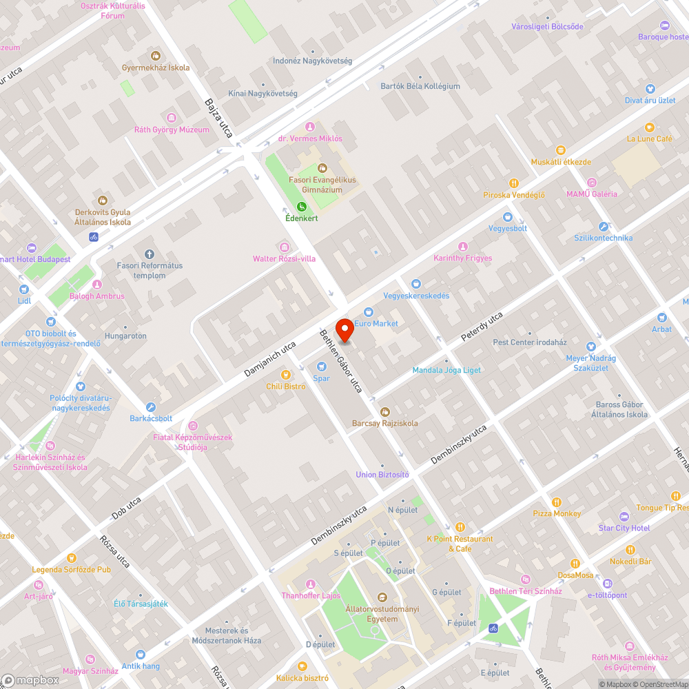 Koszos megálló bejelentés helye