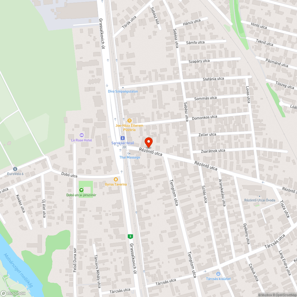 Útburkolati jelek teljes hiánya bejelentés helye