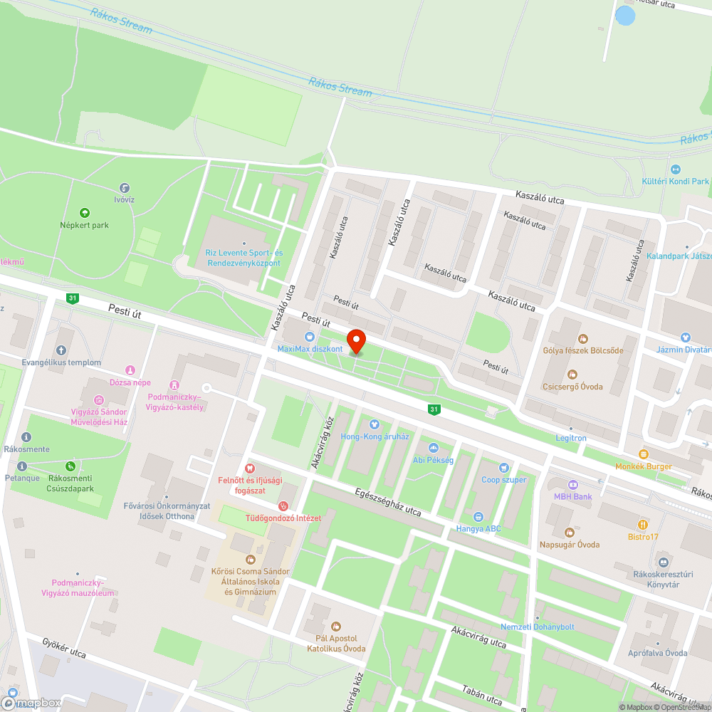 Kopott aknafedél bejelentés helye