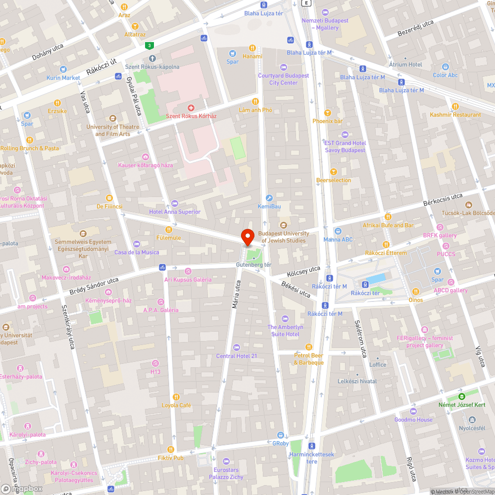 Használhatatlan és nem használt kerékpártámasz bejelentés helye