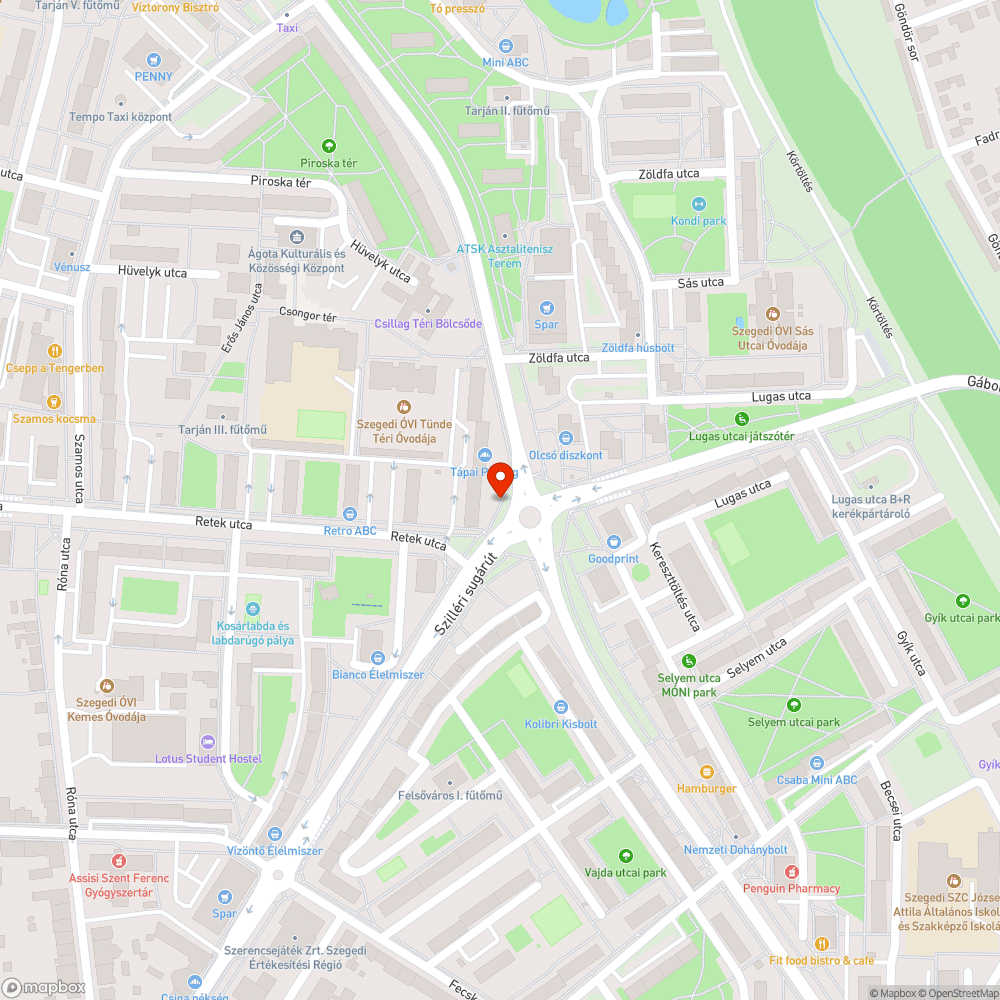 Graffitis telefonfülke bejelentés helye