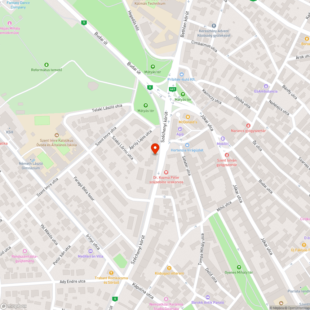 Közvilágítás zebránál bejelentés helye