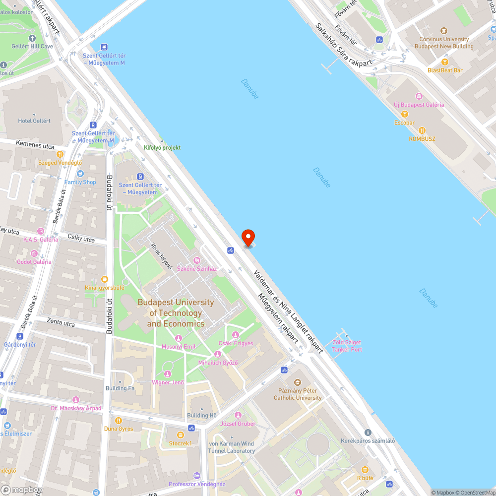 Felgyülemlett dunai uszadékok bejelentés helye