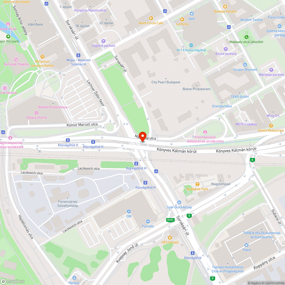 Hídszerkezet betonja hullik a nyakunkba bejelentés helye