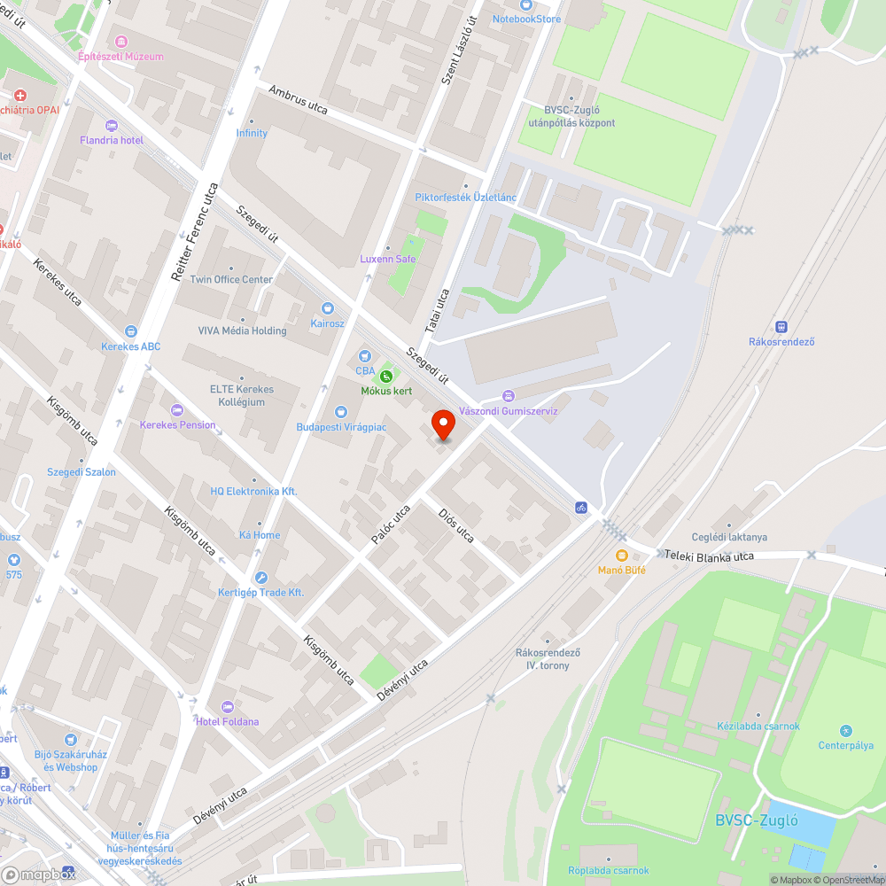 Tévébe, a tévéből, a tévé él, a tévé öl... bejelentés helye