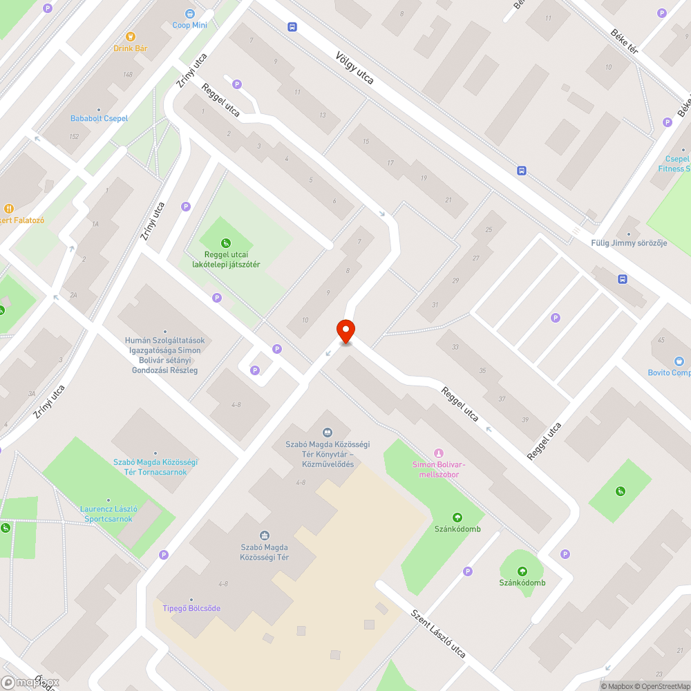 Zöldhulladék bejelentés helye