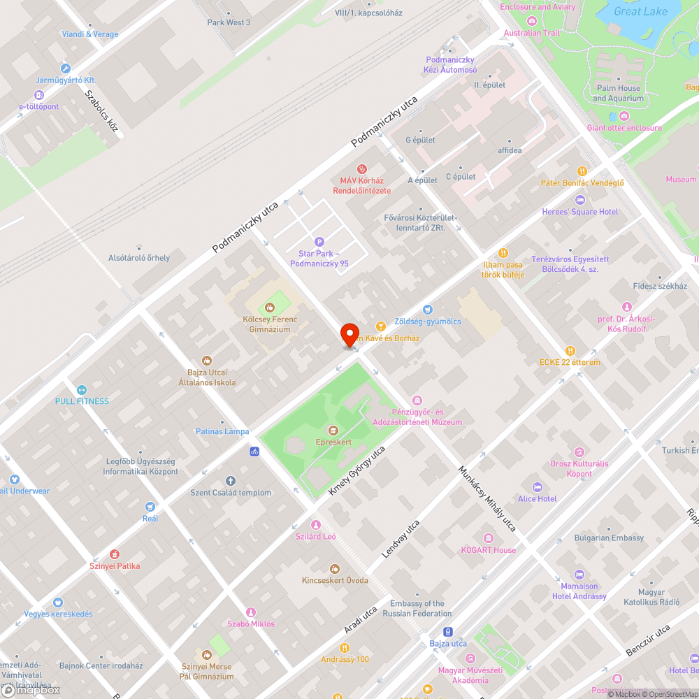 Kisebb tó bejelentés helye