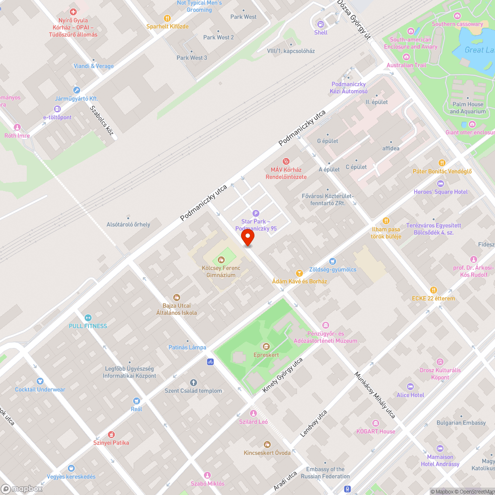 Graffiti a járdán bejelentés helye