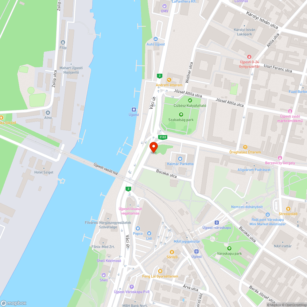 Parkosítás bejelentés helye