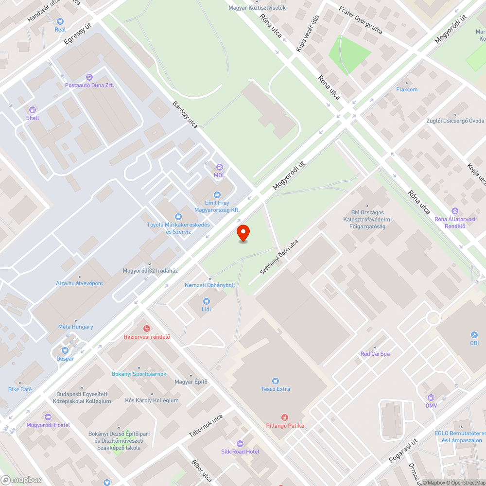 Elhagyott konyhai hulladék bejelentés helye