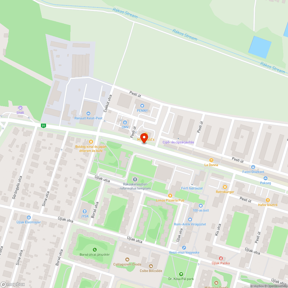 Bicikliútra lógó fák bejelentés helye