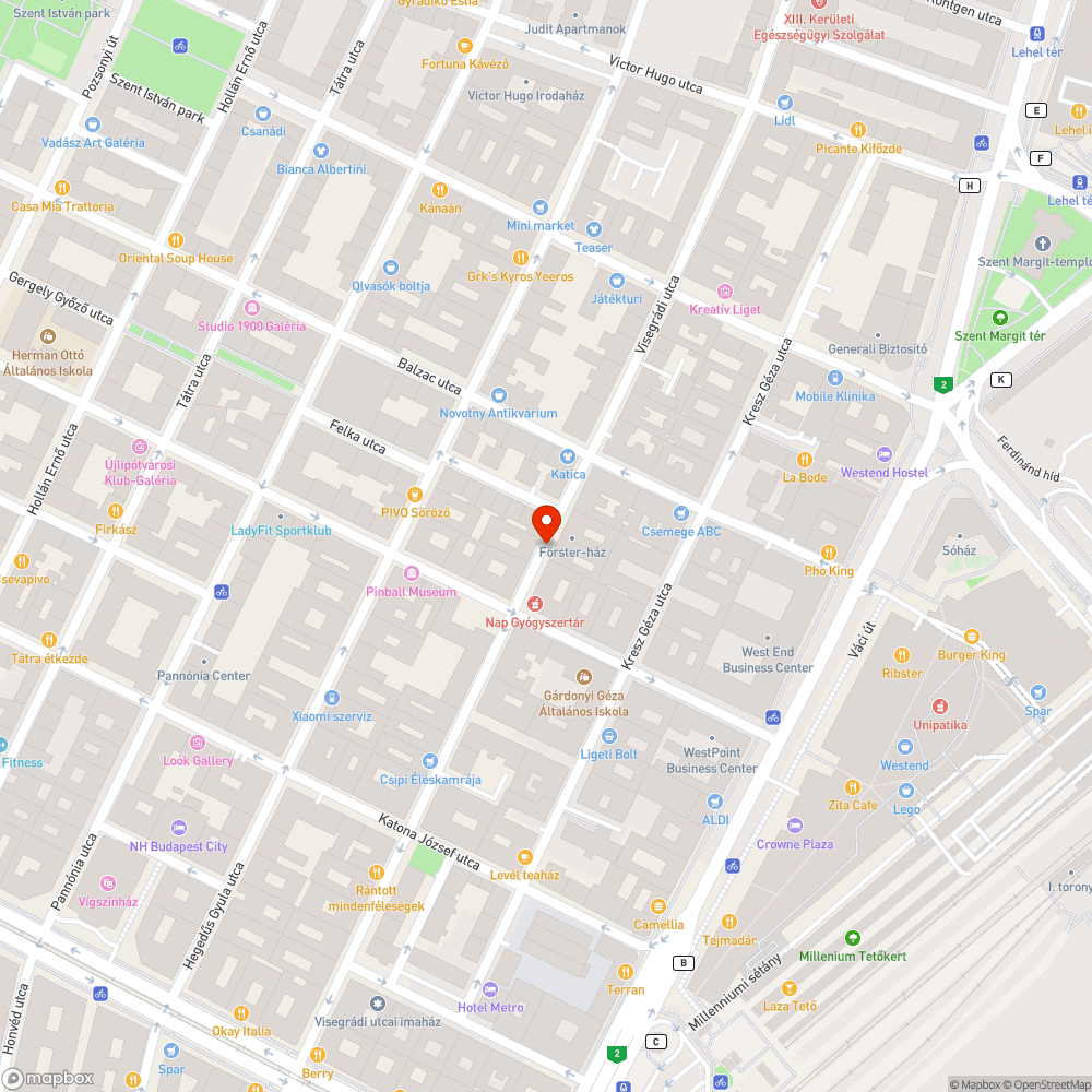 Parkolás vonalának felfestése bejelentés helye