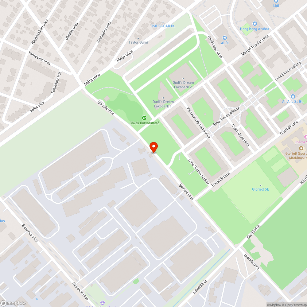 Illegális hulladék lerakás az Ipacsfa utcán. bejelentés helye