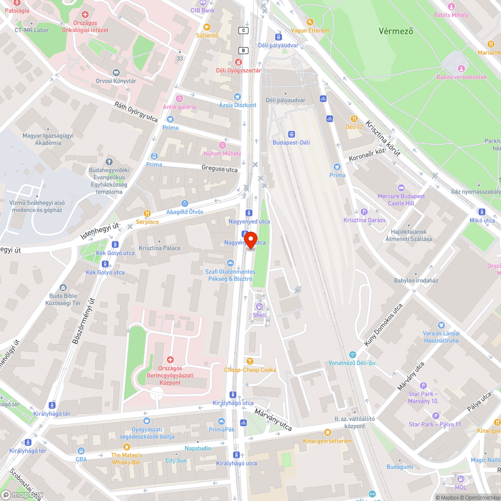 Firka az út mentén végig. bejelentés helye