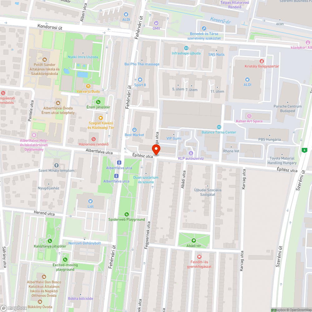 Rosszul elhelyezett tükör bejelentés helye