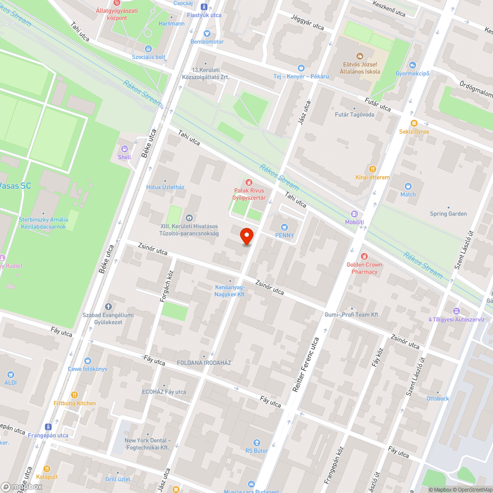 Őszi faültetés bejelentés helye