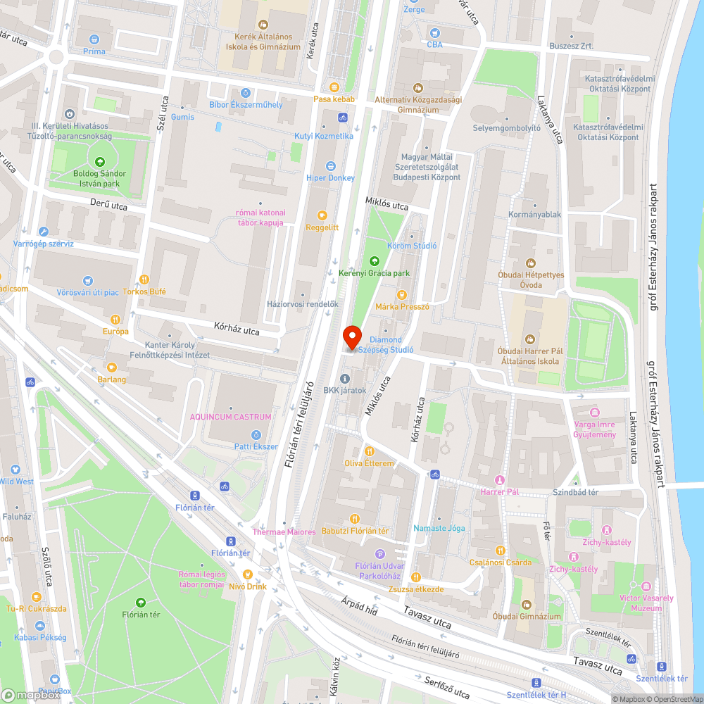 Sáros, kátyus, autók által lerombolt zöldterület bejelentés helye