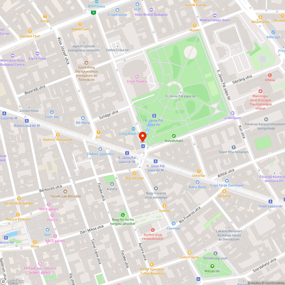 Kerékpár várakozók létesítése bejelentés helye