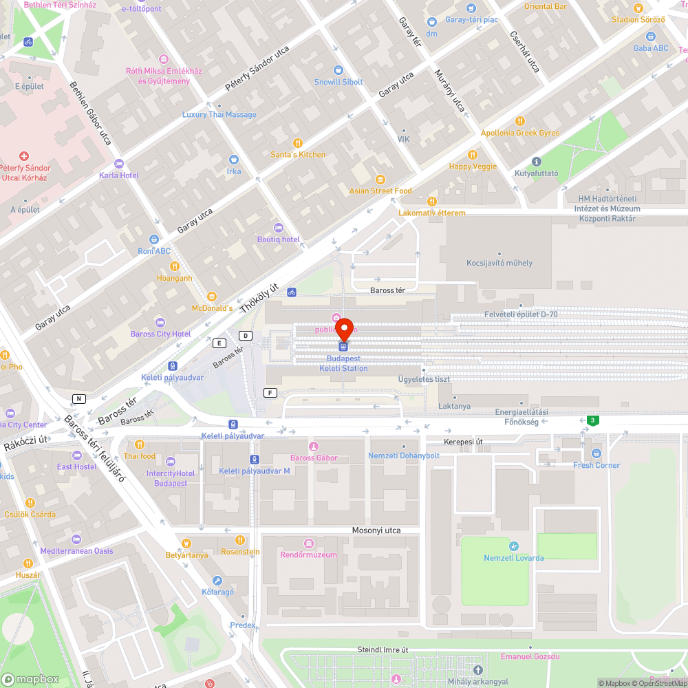 Keleti pu érkező kijelző hibás bejelentés helye