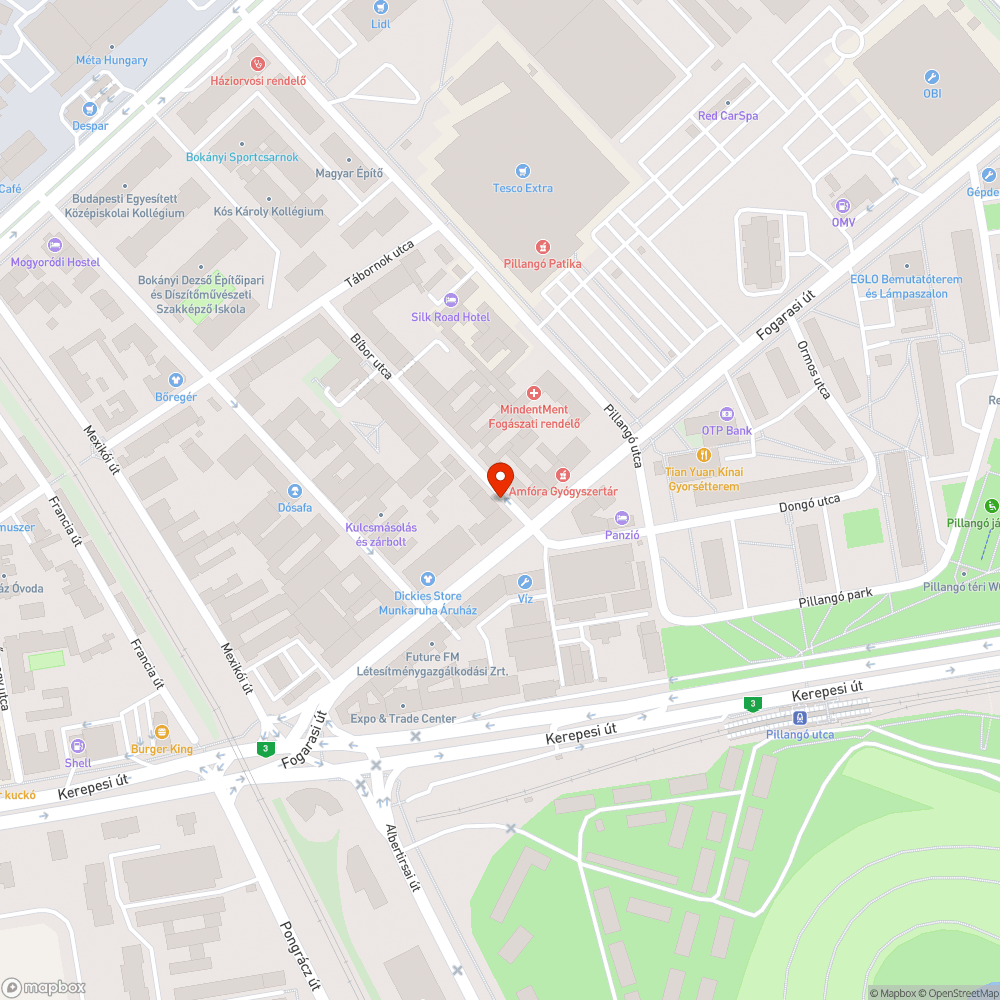 Burjánzó növényzet bejelentés helye