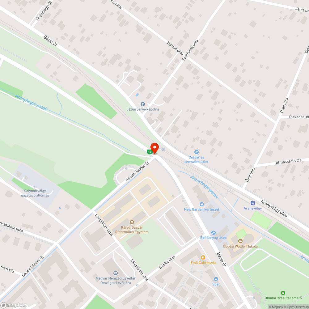 Leesett gyalogátkelő-jelzőtábla bejelentés helye