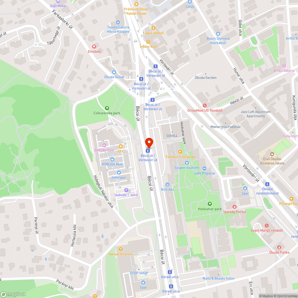 Nehéz átjutás, balesetveszélyes átkelő bejelentés helye