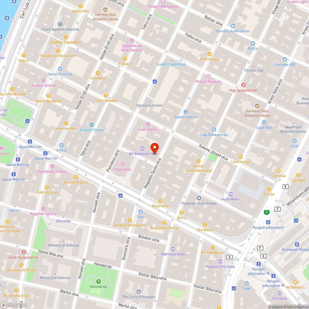 Állandó járdán parkolás bejelentés helye