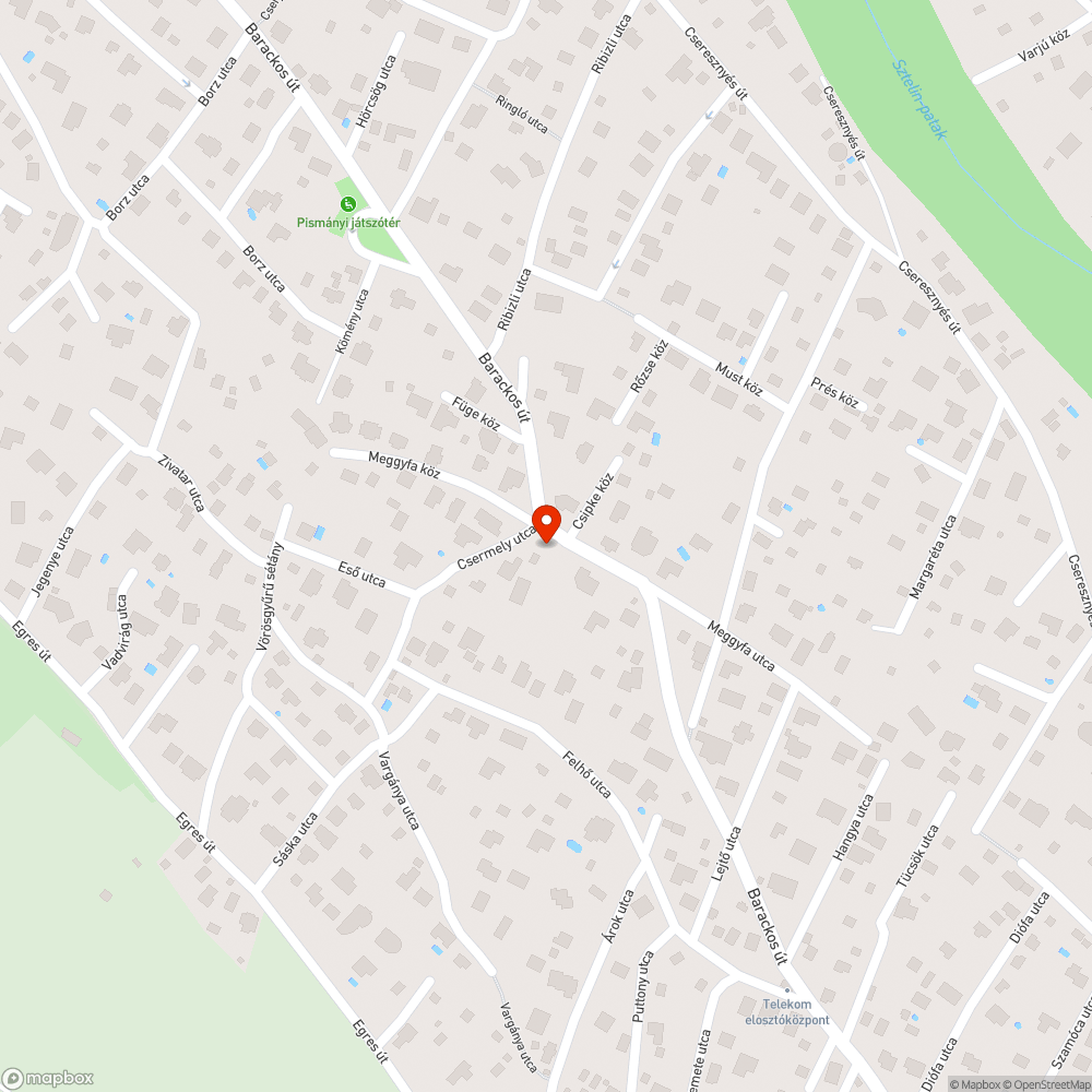 Csőtörés bejelentés helye