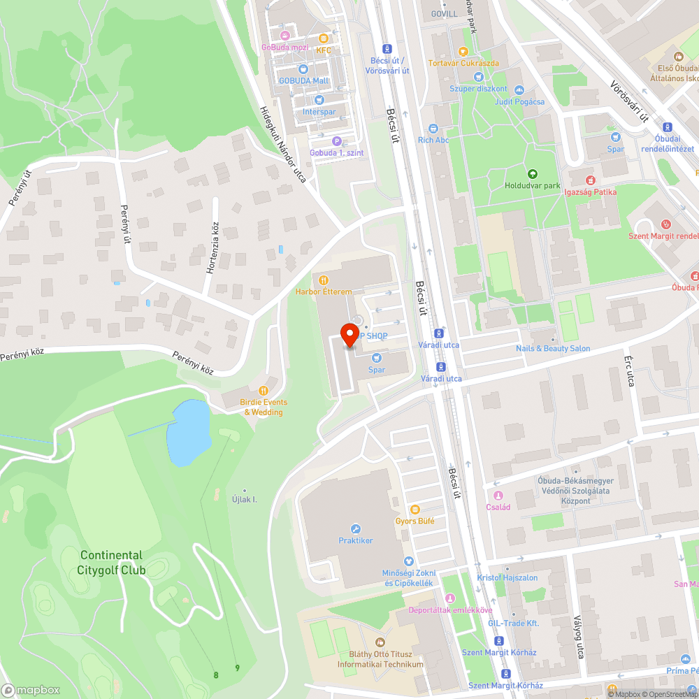 Szétesett kuka bejelentés helye