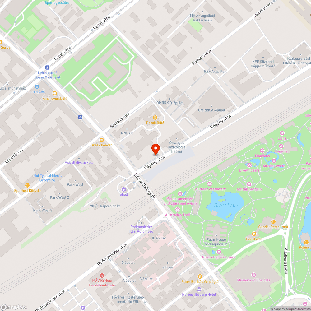 Beszakadó csatornafedél bejelentés helye