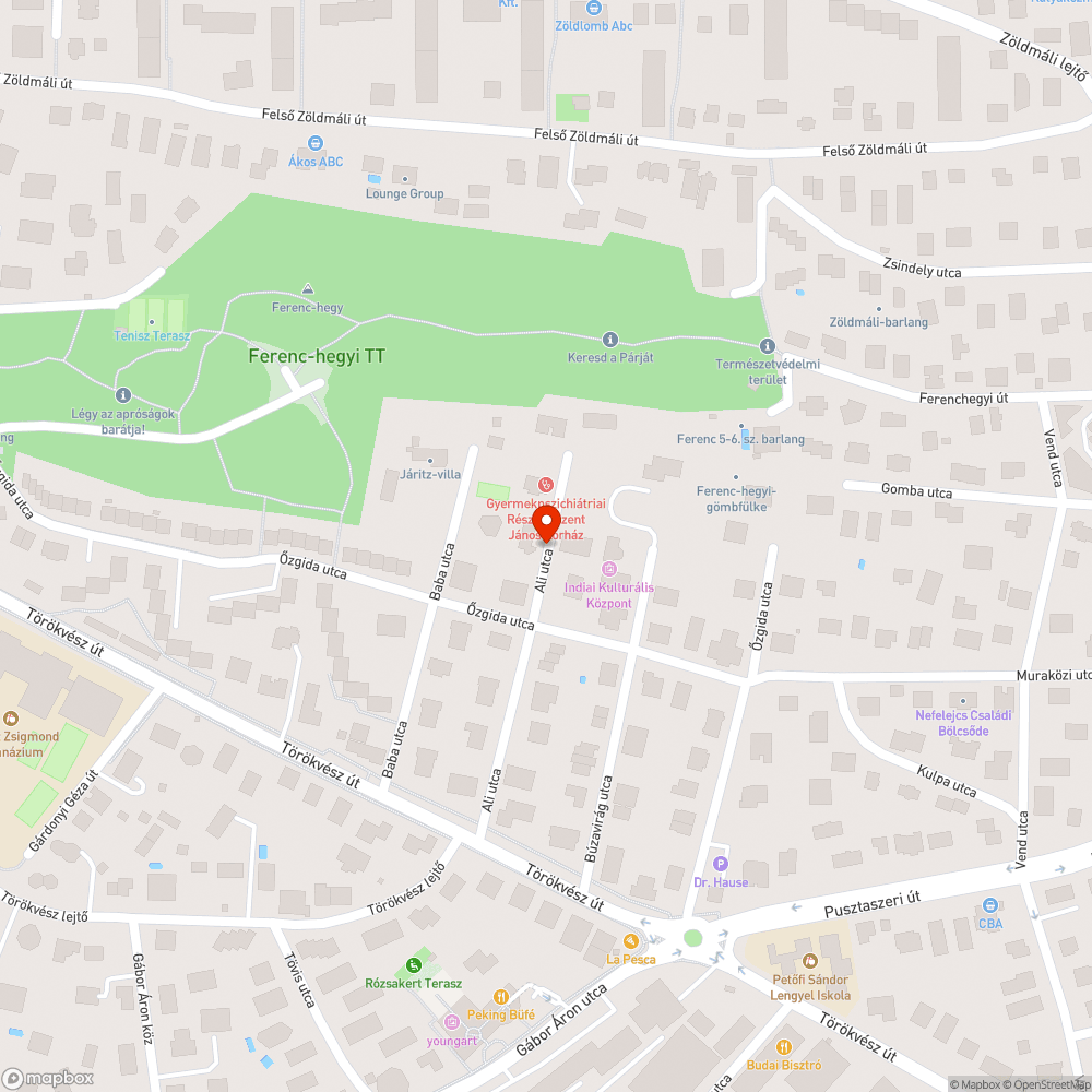 Kátyús út bejelentés helye