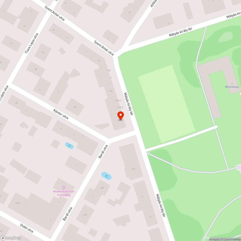 Alattomos kátyú bejelentés helye